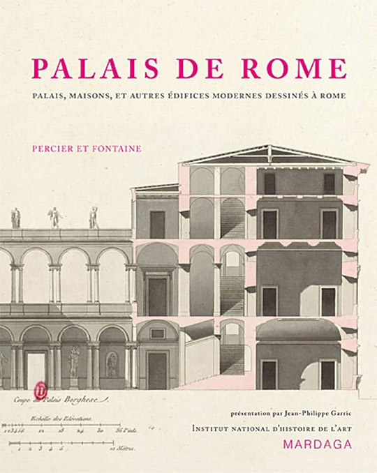 Palais de Rome. Palais, maisons, et autres édifices modernes dessinés à Rome.