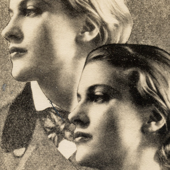 Man Ray, Both Lee Millers in Their Original Suits, photomontage, vers 1930