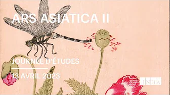 Journée d’études – Ars Asiatica II : livres et estampes