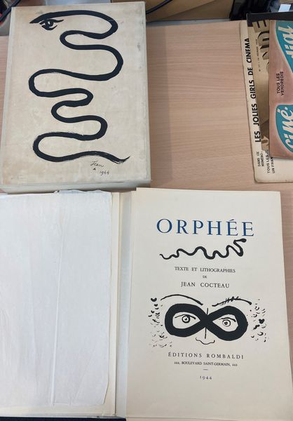 Cocteau Jean, Orphée, Paris : Éditions Rombaldi, 1944, première édition illustrée. Cliché : Marie Garambois.