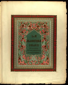 Owen Jones, Plans, elevations, sections, and details of the Alhambra, 1842. Source : library.si.edu / Smithsonian Libraries