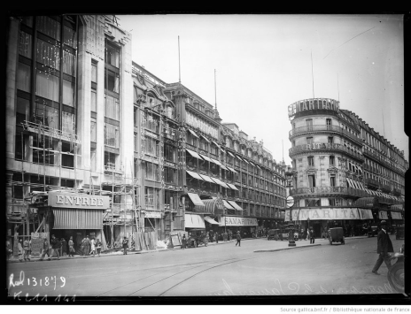 Magasin de la Samaritaine, photographie de presse, Agence Rol, Paris. Source : gallica.bnf.fr / Bibliothèque nationale de France